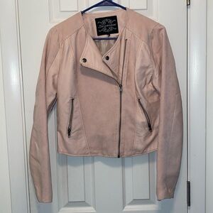 Shinestar Pink Pleather Jacket